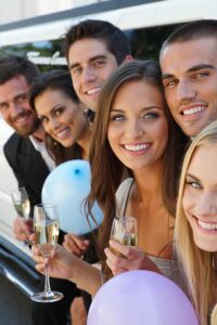 Geburtstagsfahrten mit der Stretchlimousine